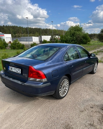 Volvo S60 cena 10000 przebieg: 296000, rok produkcji 2001 z Bieżuń małe 137